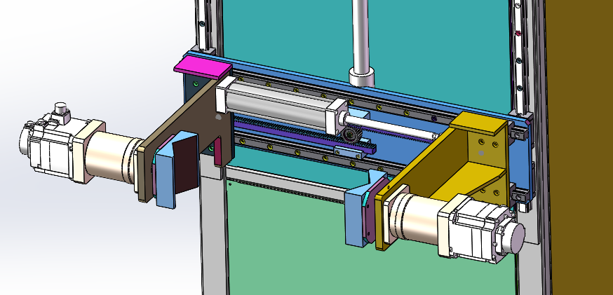 侧面旋转提升机sw21可编辑